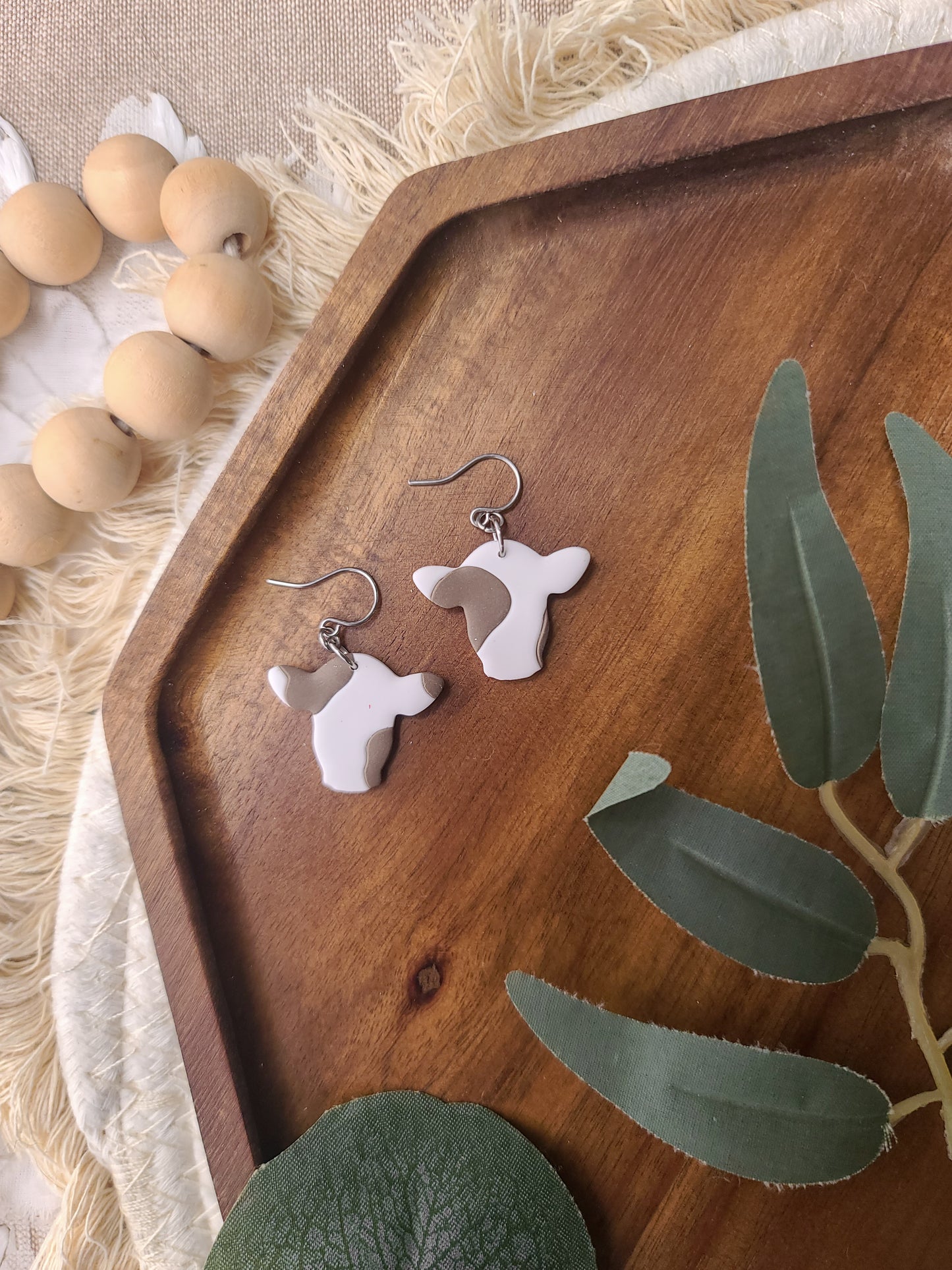 Cow Earrings