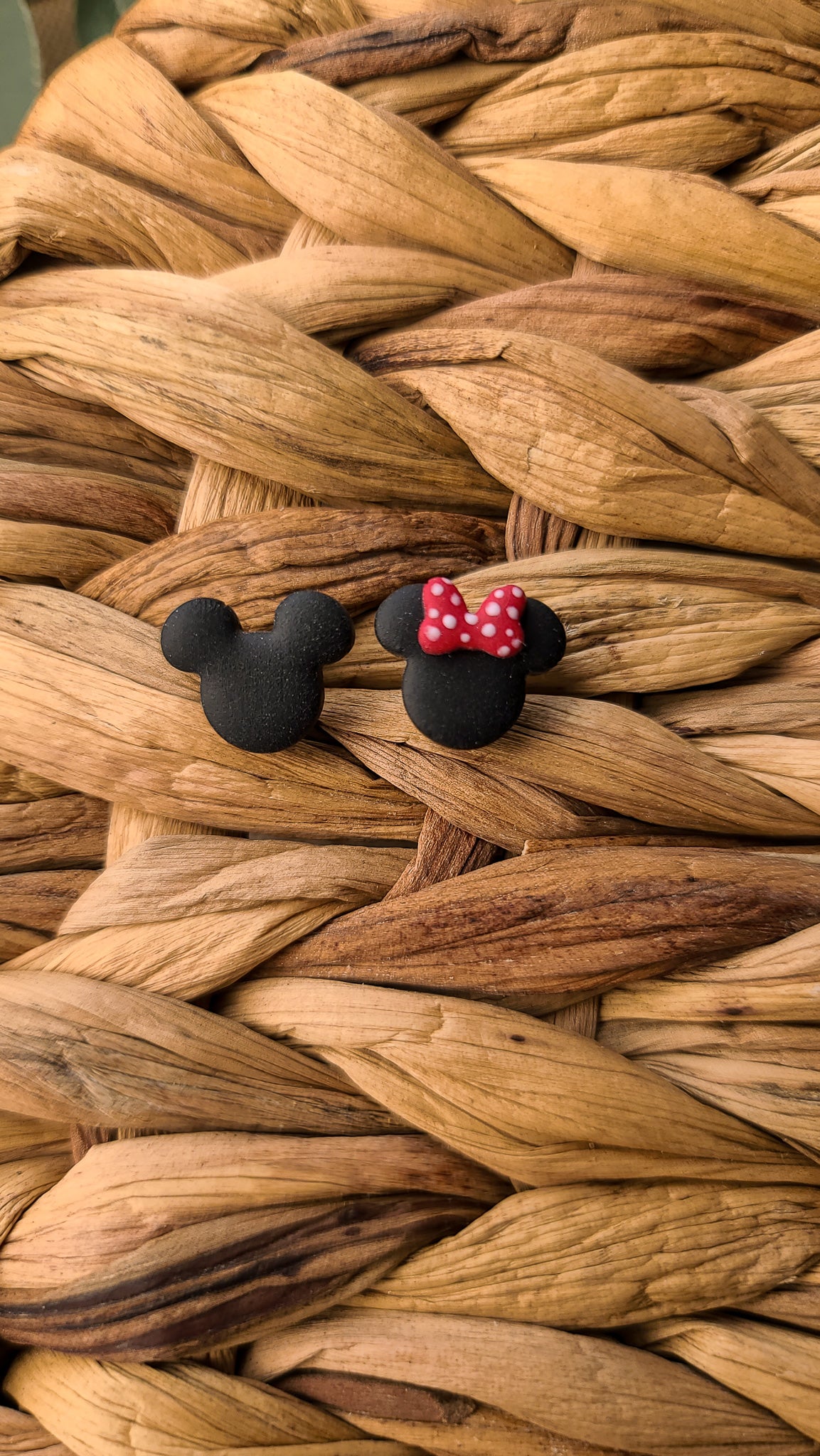 Mickey & Minnie Studs