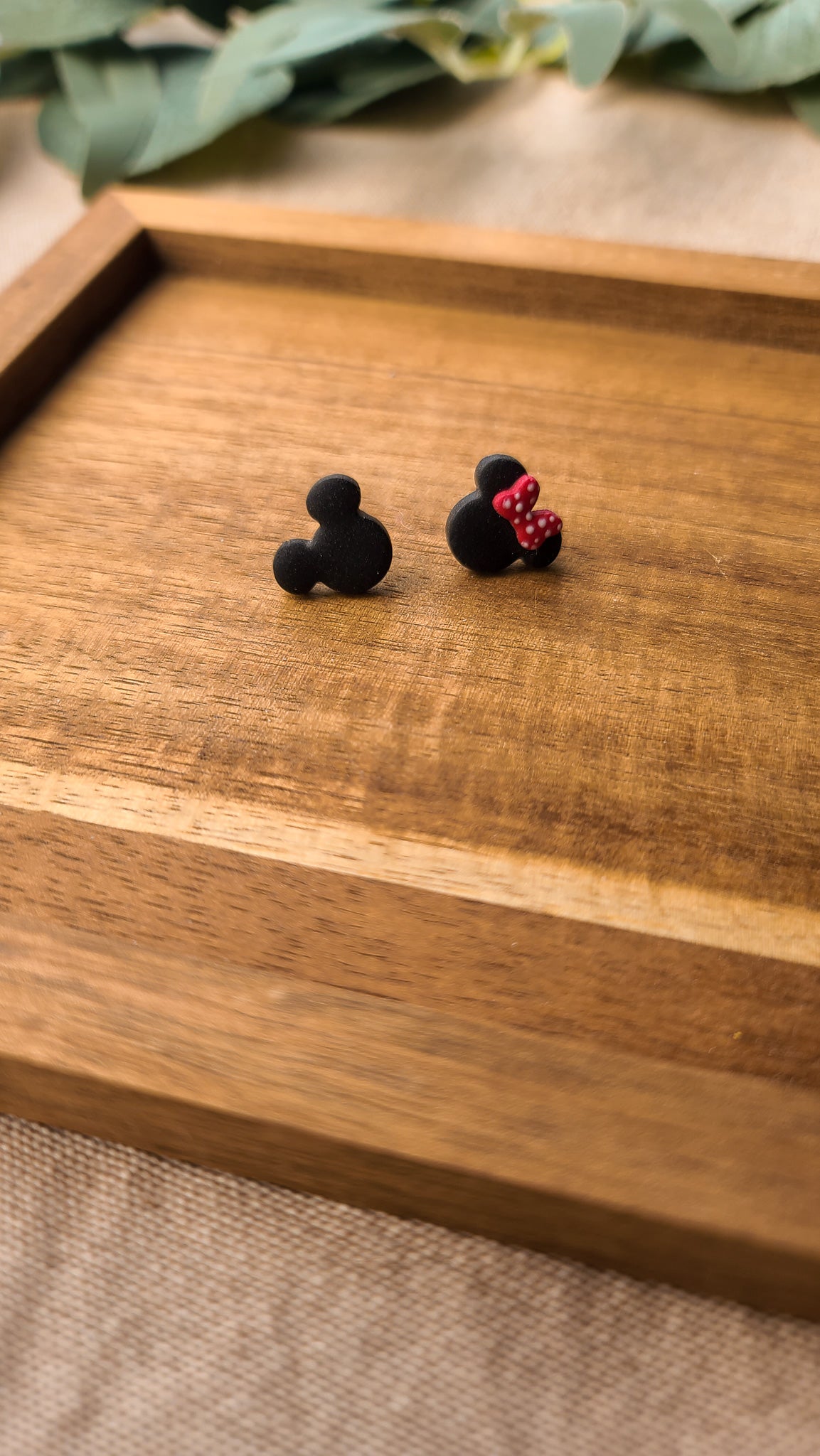 Mickey & Minnie Studs